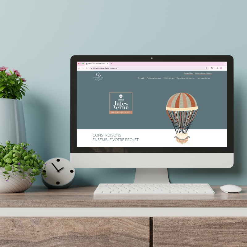Site Internet - Office notarial Jules Verne Nantes