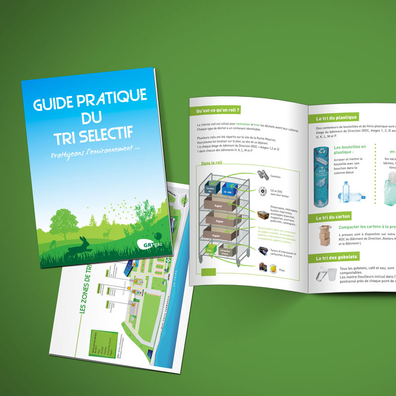 Plaquette Tri Sélectif - Grt Gaz